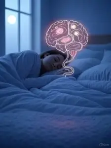sleeping woman